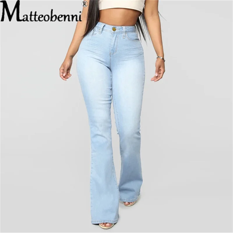 Denim Speaker Pants Skinny High Waist Casual Street Jeans Vetement Femme